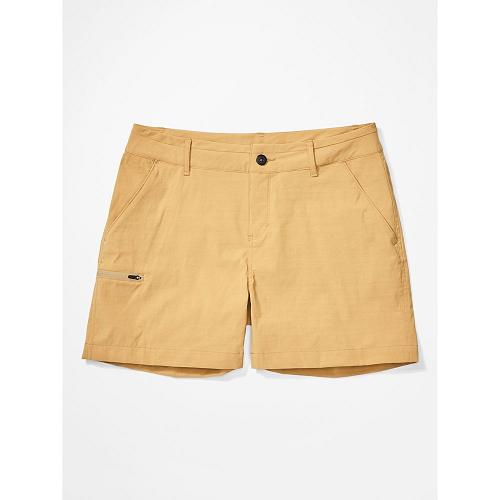 Marmot Raina 5 Shorts For Womens Yellow ZIT478306